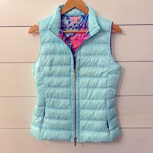 Lilly Pulitzer puffer vest - Size S